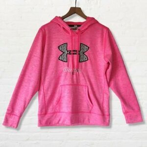 Under Armour Hoodie Bright Pink Dance Hoodie Women's Size Medium